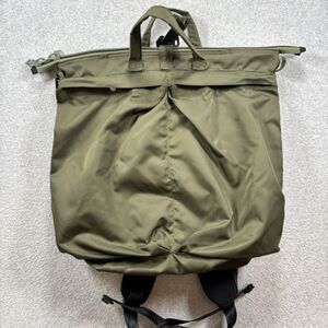F/CE Green Flyer Helmet Waterproof Olive Green Backpack Sack SEE PHOTOS‎